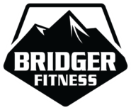 bridger fitness white logo